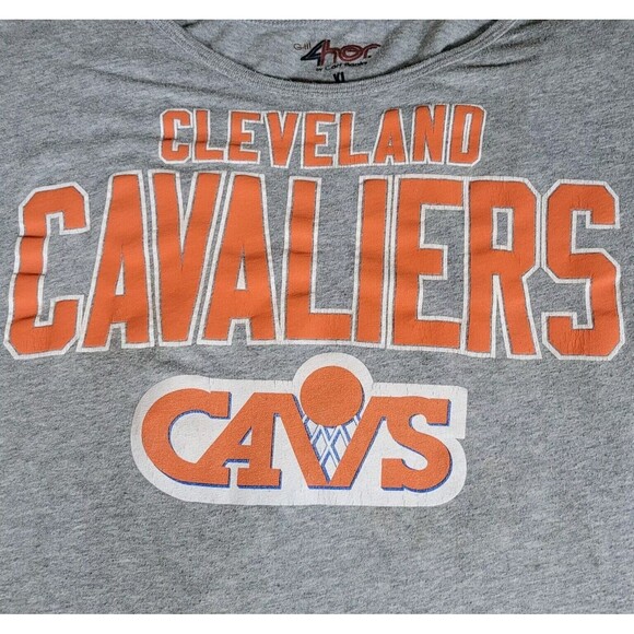Cleveland Cavaliers NBA 4her Women's Retro Graphic T-Shirt XL Grey CavsNation - Picture 2 of 8